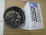 BBS RG-R WHEEL 18X9.5 +45 5X114.3 DIAMOND BLACK RG783DB forged JDM alloy wheel
