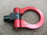 JDM ALUMINIUM TOW HOOK, RED M24XP3.0 FOR NISSAN FAIRLADY Z Z34
