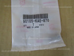 HONDA FMX 650 FUNMOTO 2006 BOLT DISK 6X17 90105-KAE-870 genuine spare parts