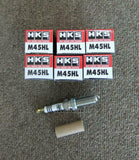 HKS SUPER FIRE RACING SPARK PLUG M-SERIES SET X6 FOR NISSAN GT-R R35 50003-M45HL