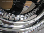 WORK MEISTER WHEEL S1 3P 18X9.5J +11 5H PCD114.3 SILVER RIM AND BLACK