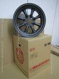 RS WATANABE EIGHT SPOKE R-TYPE WHEEL X1pc 16X8.5JJ PCD 114.3 4H BLACK CUSTOM jdm