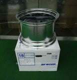 WORK MEISTER ALLOW WHEEL S1R 18X11.5J -43 5H PCD 114.3 MAT BLACK