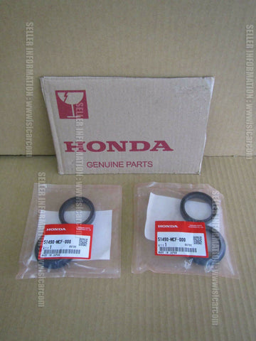 HONDA CBR954RR FIREBLADE SC50 02-03 SEAL SET X2PC FRONT FORK 51490-MCF-000 parts