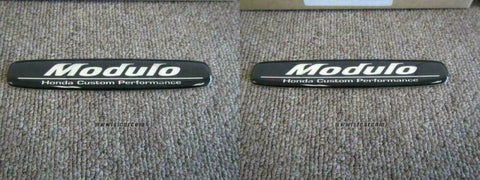 HONDA CIVIC FD2 EMBLEM MODULO CUSTOM PERFORMANCE SET OF X2 PCS 08F04-S7S-00033