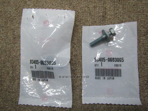 HONDA NSX NA1 NA2 BOLT-WASHER (6X30) X2pc AC COMPRESSOR 93405-06030-05 genuine2