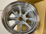 RS WATANABE EIGHT SPOKE R-TYPE WHEEL X1 PC 16X9.5JJ PCD 114.3 4H SILVER METALLIC