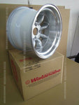 RS WATANABE EIGHT SPOKE R-TYPE WHEEL X1pc 15x10.5JJ PCD 114.3 4H SILVER METALLIC