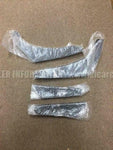 CARBON DOUBLE CANARDS SET FR BUMPER for NISSAN SKYLINE GT-R BNR34 GTR-R34-D01