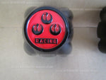 RS WATANABE CANNONBALL TYPE CENTER WHEEL CAP 70MM-H50 FOR EIGHT SPOKE SET X4 WW4