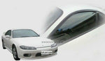 AUTO WEAR SMOKED DOOR SUNVISOR SET FOR NISSAN SILVIA S15 NS228 jdm parts Tokyo2U