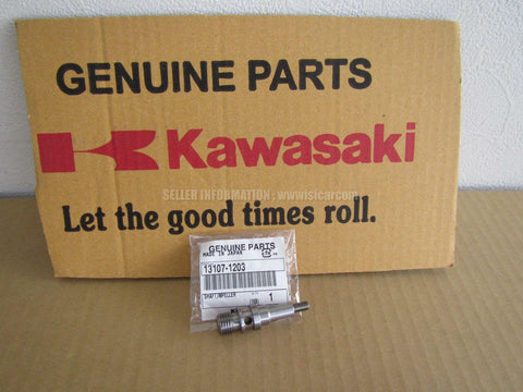 KAWASAKI ER5 1992-2002 WATER PUMP SHAFT IMPELLER 13107-1203 repair diy cheap