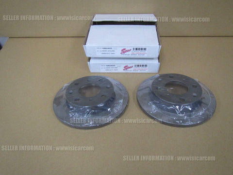 JDM REPLACEMENT PREMIUM FRONT BRAKE ROTOR SET JFBK 106242G HONDA ACTY TRUCK HA4