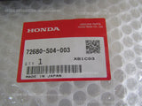 HONDA PARTNER EY7 HANDLE ASSY.L.RR. DOOR OUTSIDE 72680-S04-003 ידית דלת חיצונית