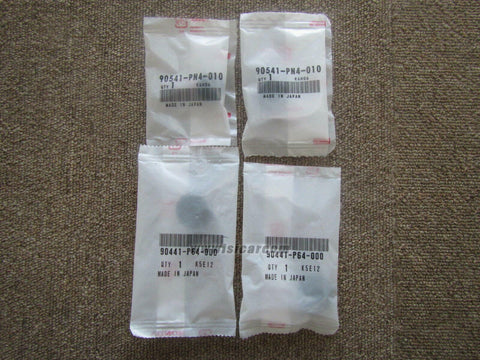 HONDA BEAT PP1 WASHER AND RUBBER MOUNT SET 90541-PN4-010 X2 90441-P64-000 X2