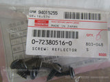ISUZU SCREW REFLECTOR  SET X6PCS 0-72380516-0 truck spare parts
