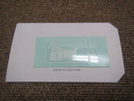 HONDA INTEGRA DC5 LABEL, IMMOBILIZER AND SECURITY 39885-S5A-G11 GENUINE JDM PART