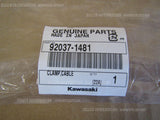 KAWASAKI KDX220R 03-05 KDX200 83-06 CLAMP,CABLE 92037-1481