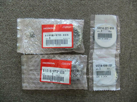 HONDA CBR400RR NC29 SET RODAMIENTOS Y SELLOS DE DIRECCION  x4 PCS