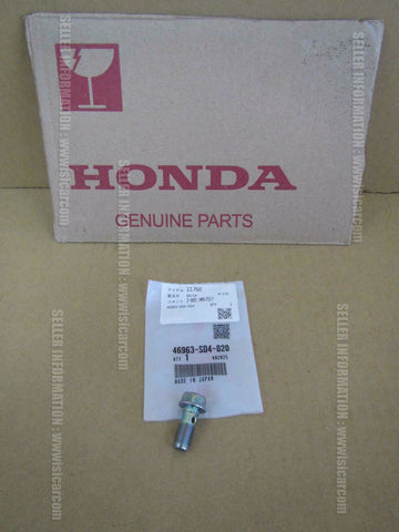 HONDA NSX NA1 BOLT CLUTCH OIL LINE 46963-SD4-020 acura banjo fluid transfer MT