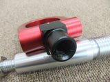 JDM ALUMINIUM TOW HOOK, RED M24XP3.0 FOR NISSAN SKYLINE V35 V36