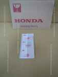 HONDA CRF150R 2007-2022  BOLT HEX. (6X16) 93301-06016-0A gearshift drum repair