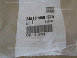 HONDA XR650R RE01 2005 SPINDLE GEARSHIFT 24610-MBN-670 off road motorbike parts