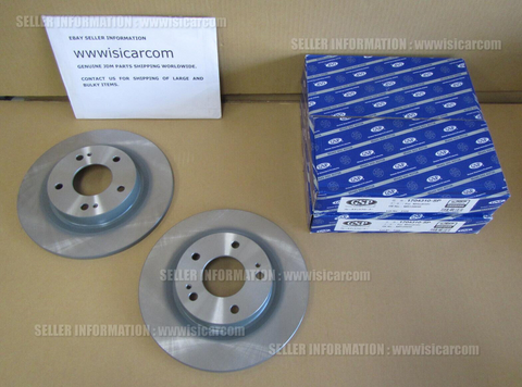 JDM AFTERMARKET FRONT BRAKE ROTOR SET FOR MITSUBISHI PAJERO MINI H51A H56A