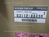 NISSAN SKYLINE GT-R BNR34 FRONT FENDER RH 63112-AA430 smash repair jdm car turbo