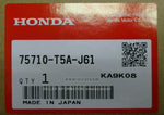 HONDA FIT USDM 2018-2020 KA 6MT . KA CVT EMBLEM FRONT (H) (RADAR) 75710-T5A-J61