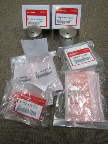HONDA NSR250R SE SP MC28 NO MARK PISTON FULL KIT 13103-KV3-830 CYLINDER B jdm 2U