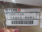 NISMO FLOOR MAT SET 74900-RNR50 for NISSAN GT-R R35 VR38DETT jdm special parts