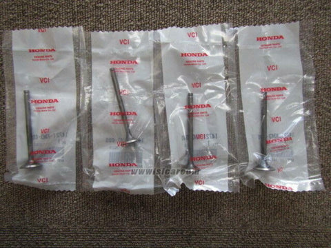 HONDA SPADA MC20 EXHAUST VALVE SET OF X4PCS 14721-KM3-000 SALUDOS DESDE JAPON!