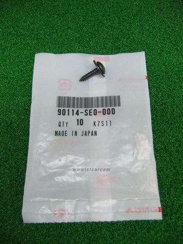 HONDA NSX NA1 NA2 SCREW, WASHER (5X20), BODY 90114-SZ3-000