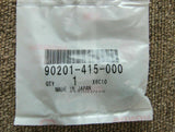 HONDA HRC RS250R NX5 NUT CAP 6mm SET OF X7 pcs 90201-415-000 CYLINDER HEAD NUTS