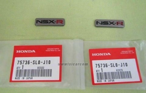 HONDA NSX-R NA1 EMBLEM SET SIDE 75736-SL0-J10 HONDA SPARES DIRECT WORLDWIDE JDM