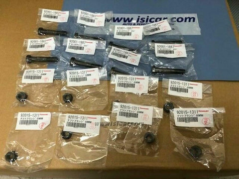KAWASAKI GPZ900R NINJA ZX900A CONNECTING ROD NUT BOLT SET 92001-1887 92015-1311