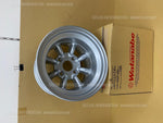 RS WATANABE EIGHT SPOKE R-TYPE WHEEL X1pc 13x10 PCD 114.3 4H SILVER METALLIC jdm