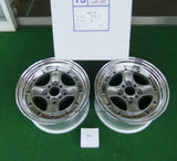 WORK EQUIP 40 WHEEL SET X2 15X9.0J F+22 4P PCD 114.3 BSL COLOR alloy para coche