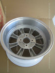 RS WATANABE EIGHT SPOKE R-TYPE WHEEL X1 PC 16X8JJ PCD 114.3 4H SILVER METALLIC