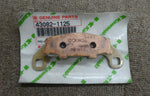 KAWASAKI ZEPHYR ZR550-B2 ZR550-B3 91-92 PAD ASSY., BRAKE 43082-1144 43082-1125