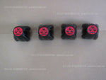 RS WATANABE CANNONBALL TYPE CENTER WHEEL CAP 70MM-H50 FOR EIGHT SPOKE SET X4 WW4