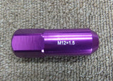JDM USDM ALUMINIUM SPIKE NUT SET X20 PCS PURPLE M12X1.5