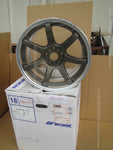 WORK EMOTION T7R 2P WHEEL SIZE 18X9.5J +35 5X114.3 ASHED TITANIUM 923-57197B