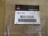 MITSUBISHI PAJERO V24W V26W V44WG V46W CABLE ENGINE IDLE CONTROL MB910000 import