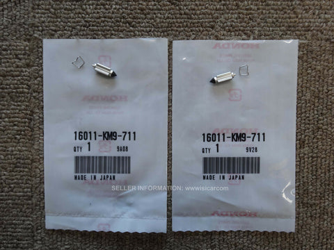HONDA NSR250-4SP MC21 VALVE SET CARBURETOR FLOAT 16011-KM9-711 SET X2pc motopart