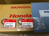 HONDA NSR250R 7L 7N MC21 O-RING SET X2pc. 91356-KF0-003 FRONT FORK UPPER BOLT 4U