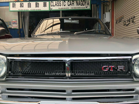 JDM REPLICA FRONT GRILL NET LH AND RH SET FOR NISSAN GT-R HAKOSUKA KPGC10 HGR1