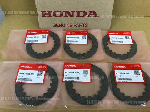 HONDA NSX NSX-R NA1 NA2 DISK CLUTCH LSD DIFFERENTIAL SET X6pcs 41252-PR8-000 diy