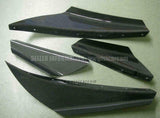 CARBON DOUBLE CANARDS SET FR BUMPER forHONDA CIVIC TYPE R EK9 B16B CIVIC-EK9-D01